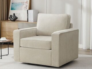 Skyler Swivel Chair Light Brown Product Image